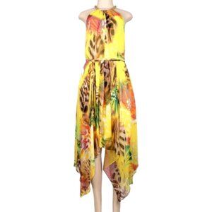 CACHE Chain Neck Maxi Dress